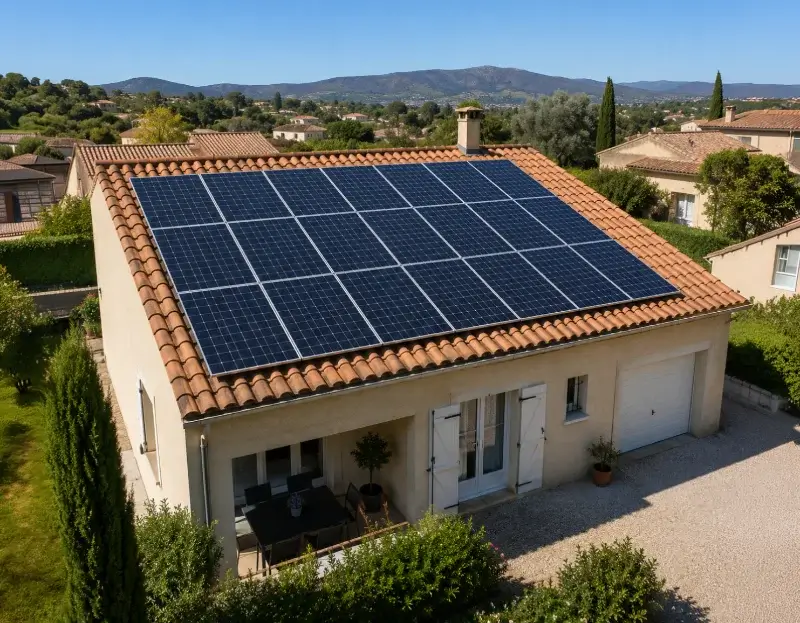 Prime à l'autoconsommation panneaux solaires Entrecasteaux — aide financière de l'État